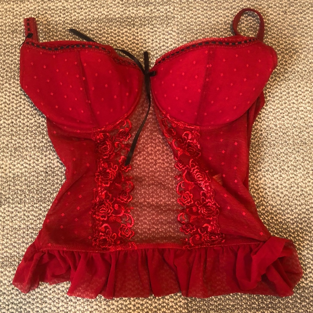 Cute lace corset